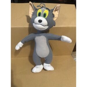 Tom The‎ Cat 10" Plush - Tom & Jerry Cartoon - Toy Factory - Stuffed Animal